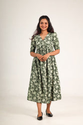 Dabhu A-line kurthi
