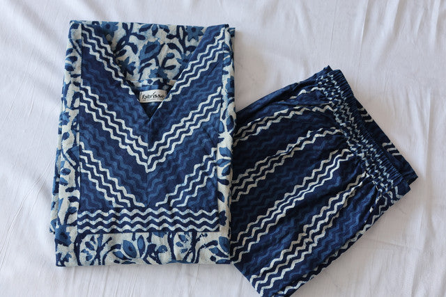 Indigo cordset
