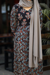 Overlap slited kurthi