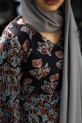 Overlap slited kurthi